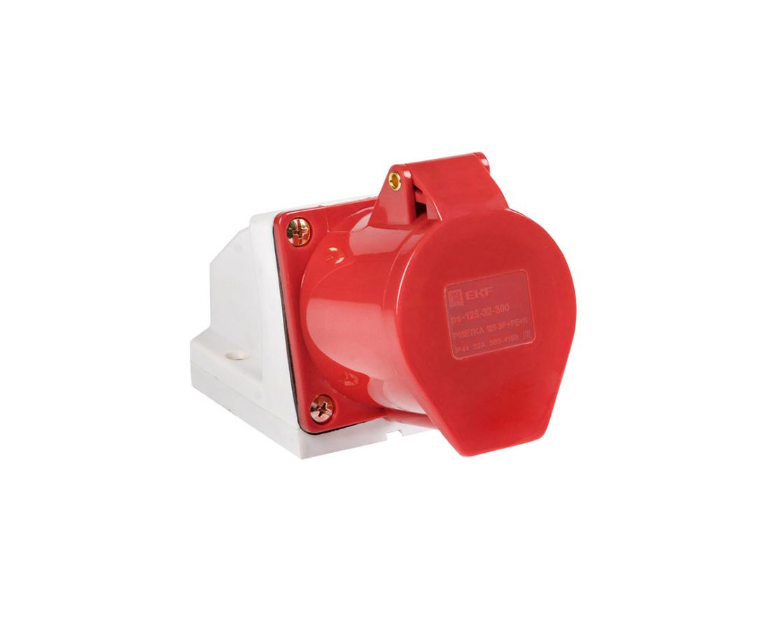 როზეტი 125 3P+PE+N 32A 380V — როზეტები და ჩამრთველები